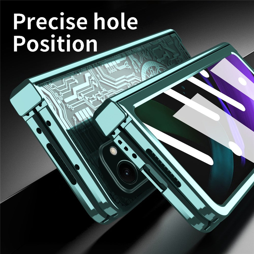 Galaxy Z Fold2 5G Mechanical Legend Series Schutzhülle – Robust, mit Schutzfolie aus gehärtetem Glas