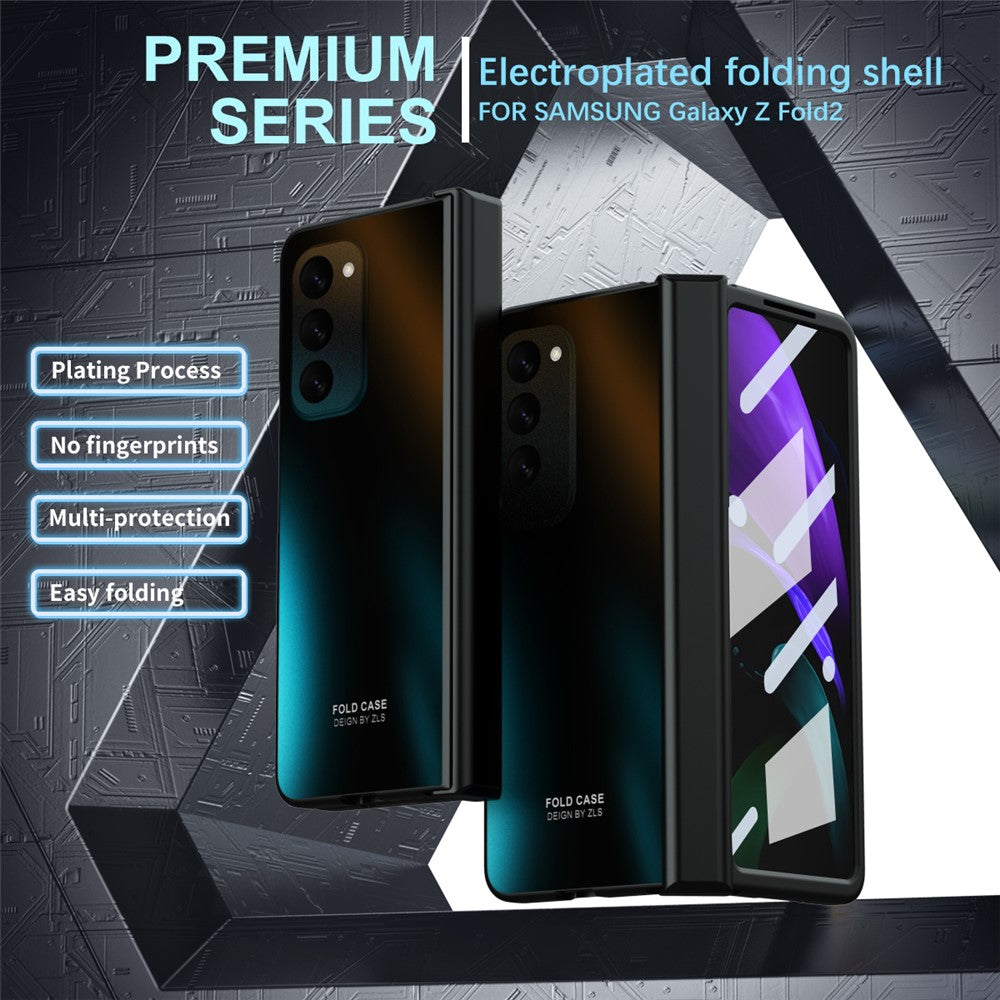 Galaxy Z Fold2 5G Schutzhülle – stoßfest mit Displayschutzfolie