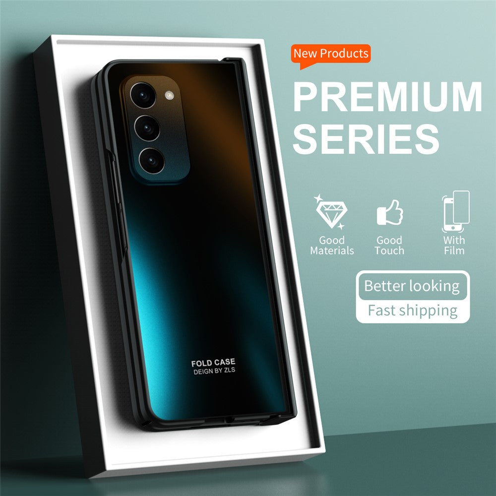 Galaxy Z Fold2 5G Schutzhülle – stoßfest mit Displayschutzfolie
