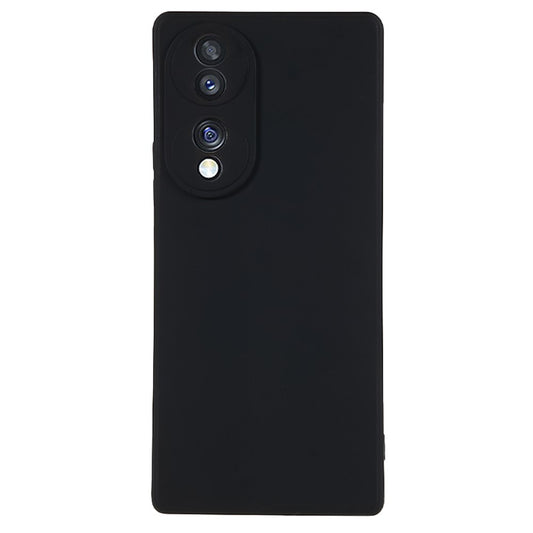 Honor 70 5G Handyhülle – Bonbonfarbenes Faserfutter, gummierte TPU-, Fallschutz