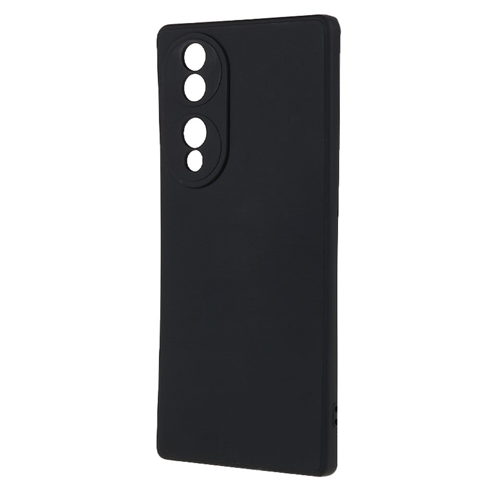 For Honor 70 5G Candy Color Fiber Lining Rubberized TPU Case Anti-Drop Phone Cover