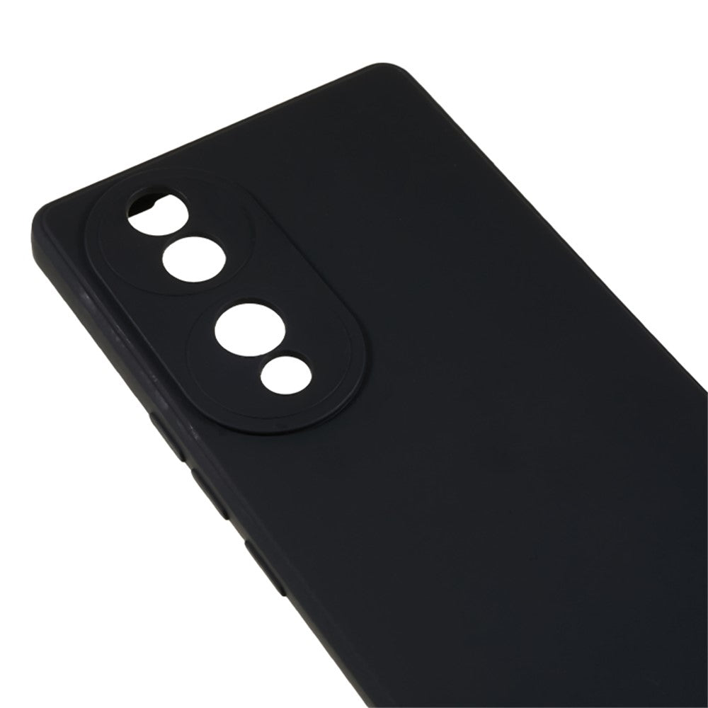 For Honor 70 5G Candy Color Fiber Lining Rubberized TPU Case Anti-Drop Phone Cover