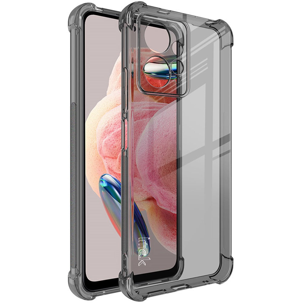 IMAK For Xiaomi Redmi Note 12 4G Shockproof Airbag Clear Phone Case Soft TPU Back Protective Cover
