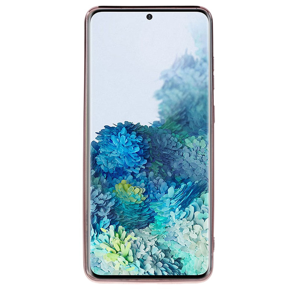 Galaxy S20 Plus 5G/4G Schutzhülle – Mit Blumenmuster, Strasssteinen & integriertem Ständer