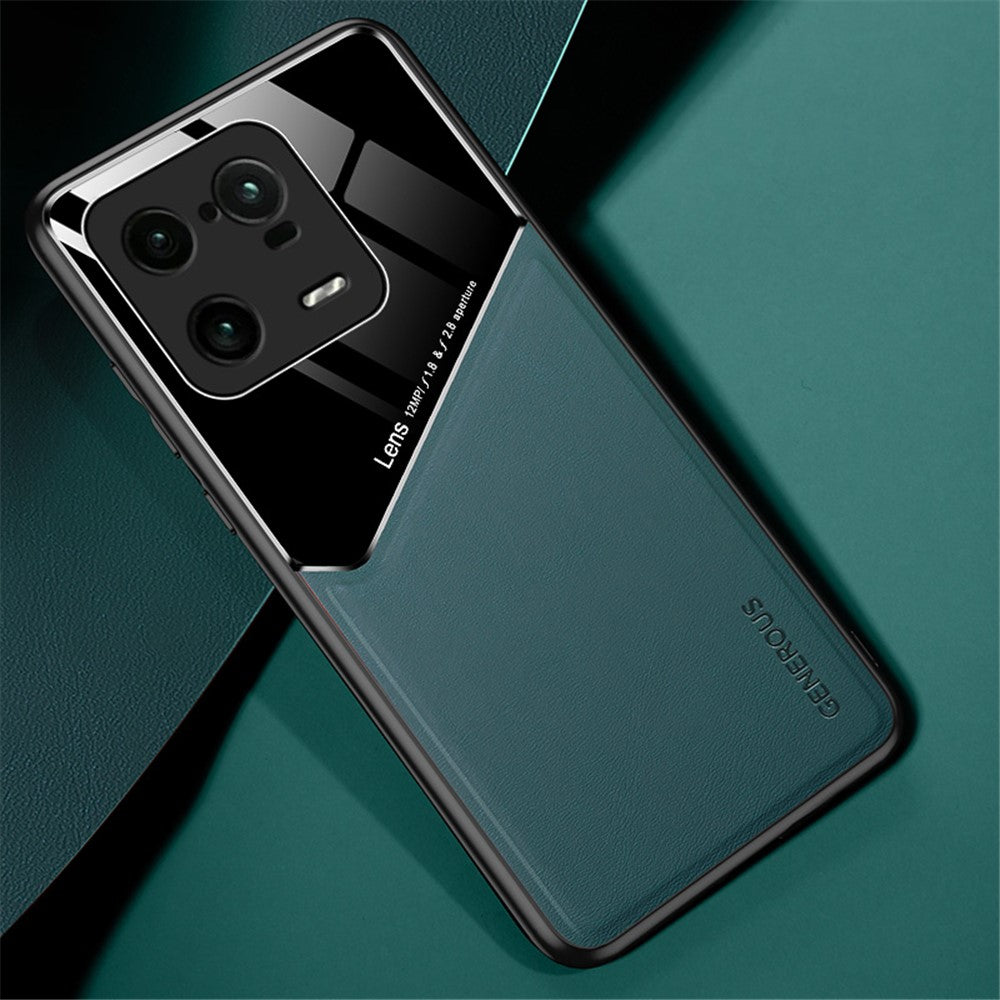 Anti-Dorp Slim Case for Xiaomi 13 Pro 5G TPU PC PU Leather Phone Case Support Magnetic Car Mount
