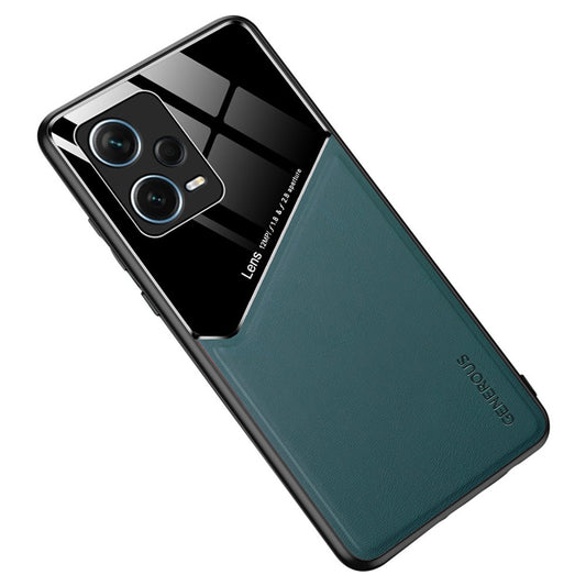 Xiaomi Redmi Note 12 Pro+ 5G Handyhülle – Shockproof Case Schlanke aus TPU + PC + PU-Leder, unterstützt magnetische Autohalterung