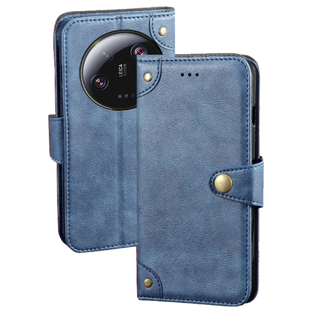 IDEWEI For Xiaomi 13 Ultra PU Leather Smartphone Case Wallet Stand Phone Cover
