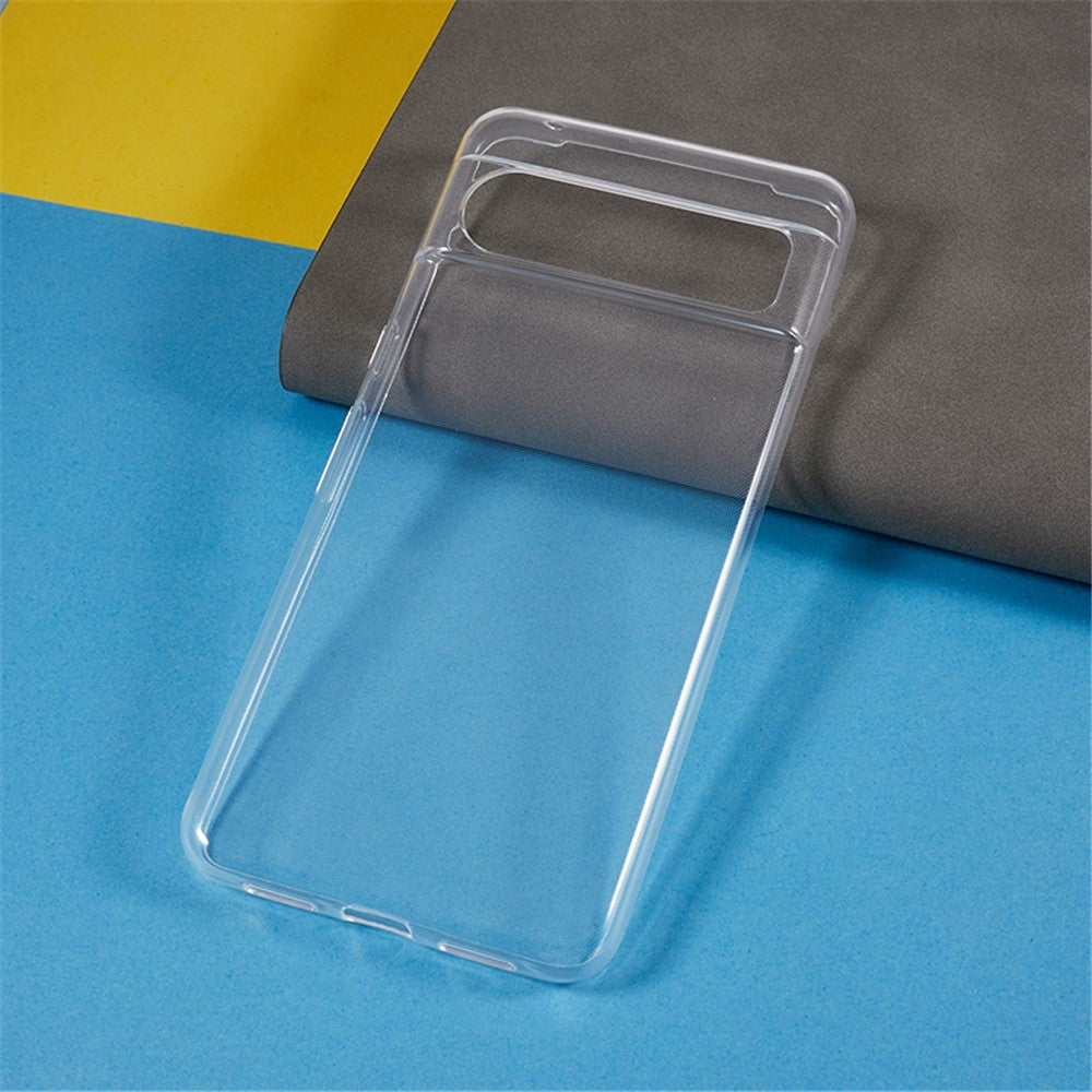 Pixel 8 Pro Transparente Hülle – Kratzfest, weich & stoßfest
