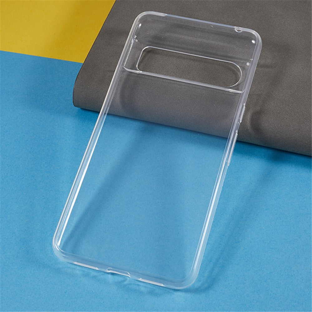 Pixel 8 Pro Transparente Hülle – Kratzfest, weich & stoßfest
