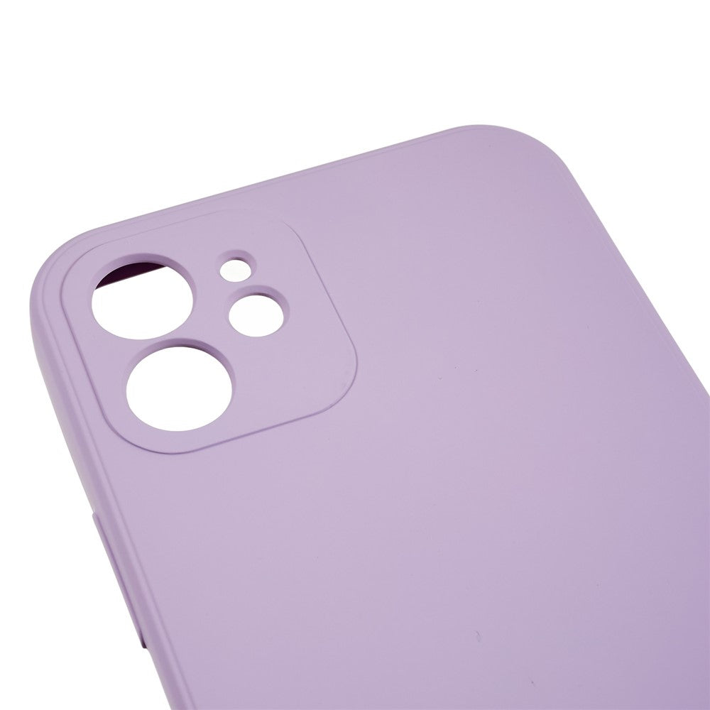 iPhone 12 Gummierte Hülle – Mit Faserfutter & Anti-Kratz-Abdeckung