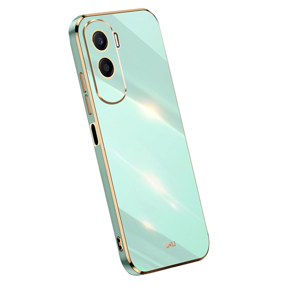 XINLI Electroplating Phone Case for Honor X50i 5G / 90 Lite 5G , Anti-drop TPU Cover