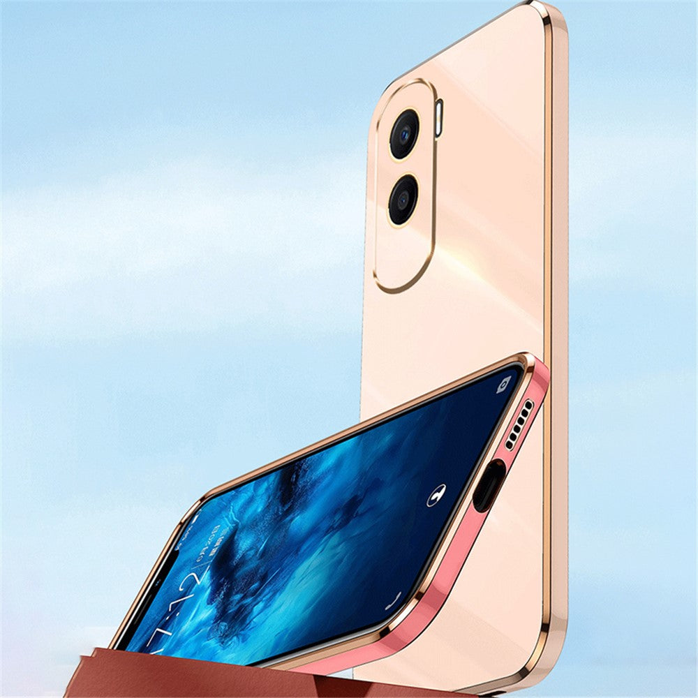 XINLI Electroplating Phone Case for Honor X50i 5G / 90 Lite 5G , Anti-drop TPU Cover