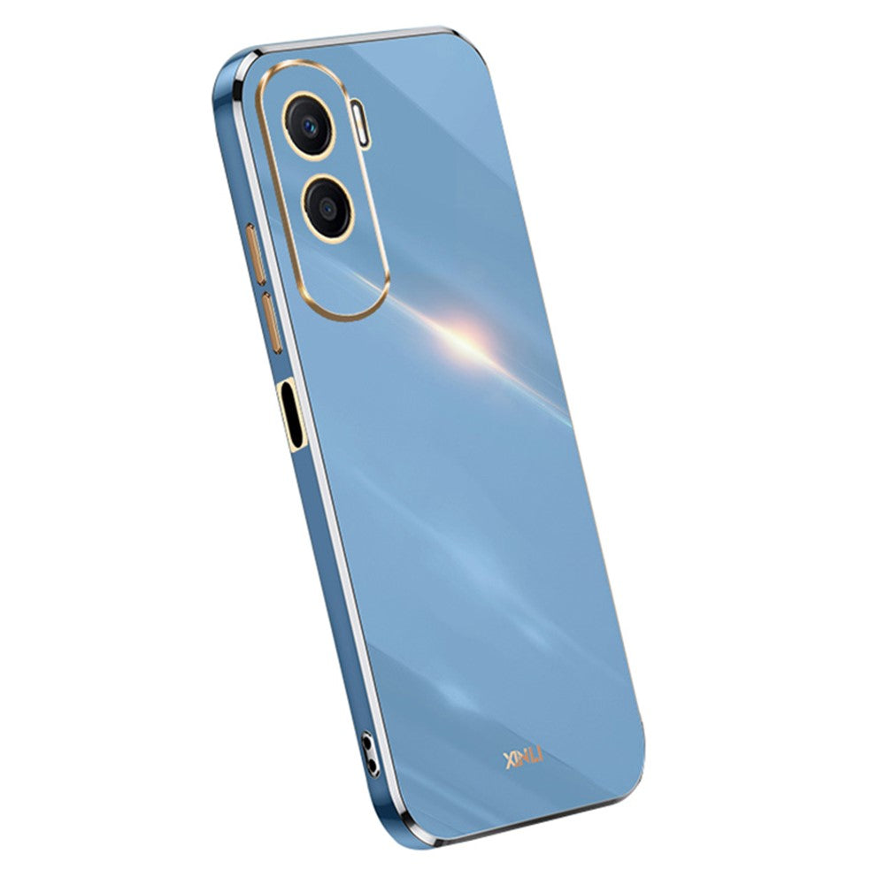 XINLI Electroplating Phone Case for Honor X50i 5G / 90 Lite 5G , Anti-drop TPU Cover