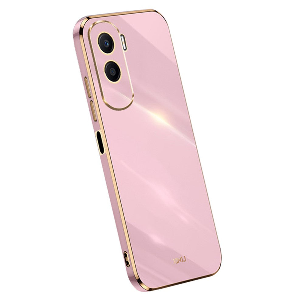 XINLI Electroplating Phone Case for Honor X50i 5G / 90 Lite 5G , Anti-drop TPU Cover