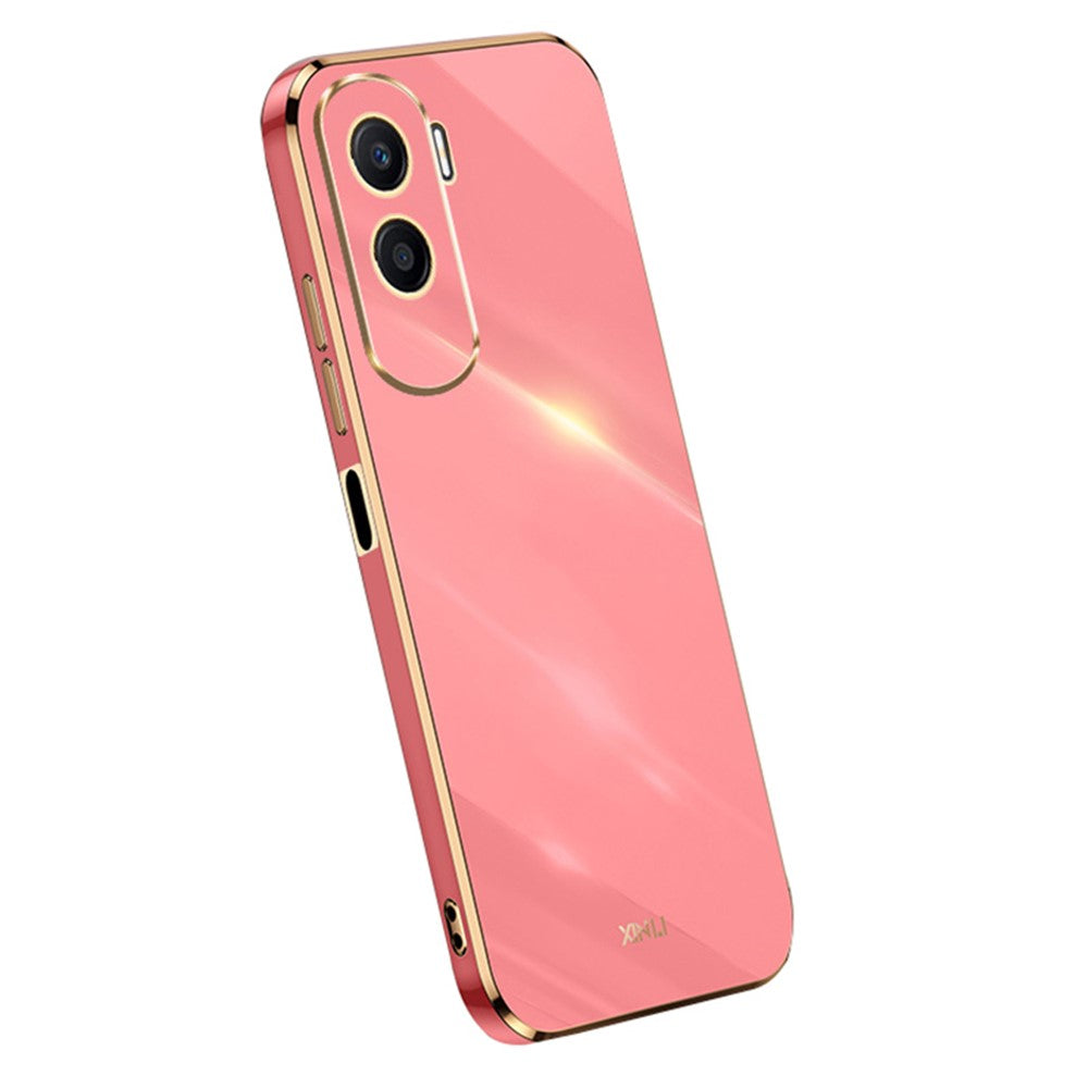 XINLI Electroplating Phone Case for Honor X50i 5G / 90 Lite 5G , Anti-drop TPU Cover