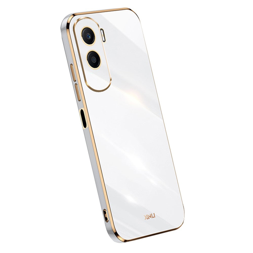 XINLI Electroplating Phone Case for Honor X50i 5G / 90 Lite 5G , Anti-drop TPU Cover