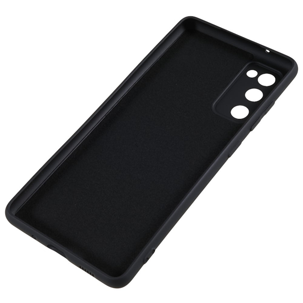 Galaxy S20 Lite / S20 FE  / S20 FE 2022 Gummierte Hülle – Mit Faserfutter & Anti-Kratz-Abdeckung