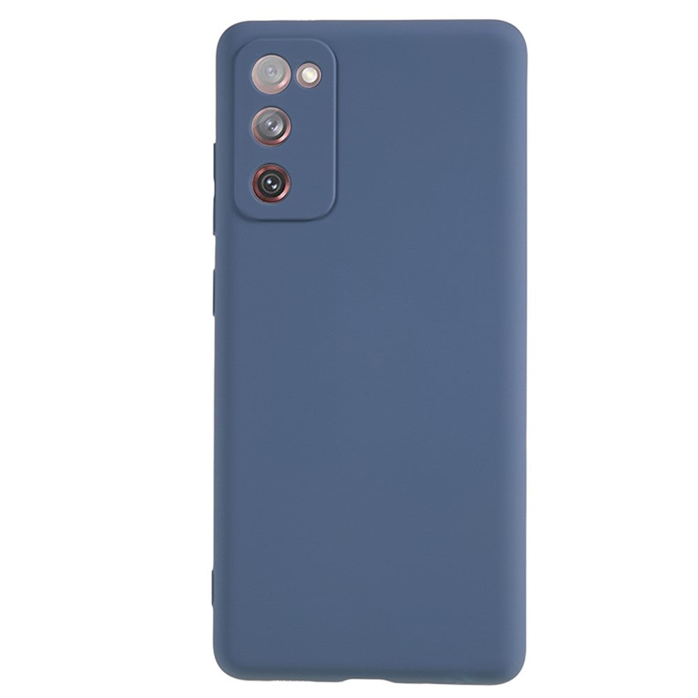 Galaxy S20 Lite / S20 FE  / S20 FE 2022 Gummierte Hülle – Mit Faserfutter & Anti-Kratz-Abdeckung