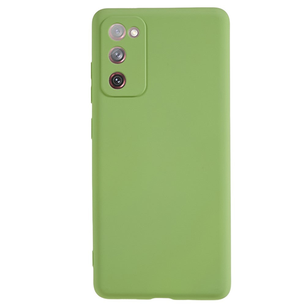 Galaxy S20 Lite / S20 FE  / S20 FE 2022 Gummierte Hülle – Mit Faserfutter & Anti-Kratz-Abdeckung