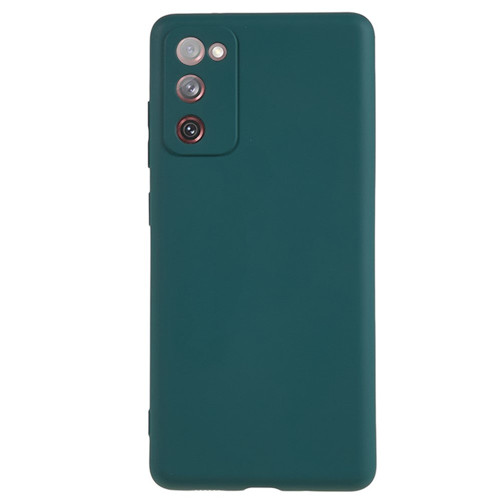 Galaxy S20 Lite / S20 FE  / S20 FE 2022 Gummierte Hülle – Mit Faserfutter & Anti-Kratz-Abdeckung