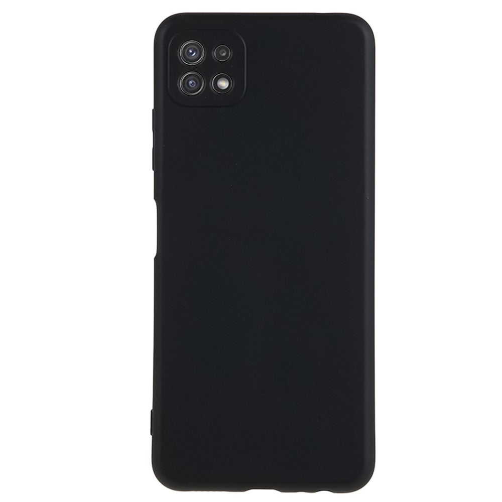 Galaxy A22 5G Gummierte Hülle – Mit Faserfutter & Anti-Kratz-Abdeckung