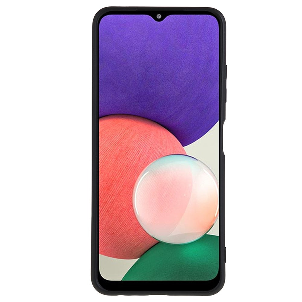 Galaxy A22 5G Gummierte Hülle – Mit Faserfutter & Anti-Kratz-Abdeckung