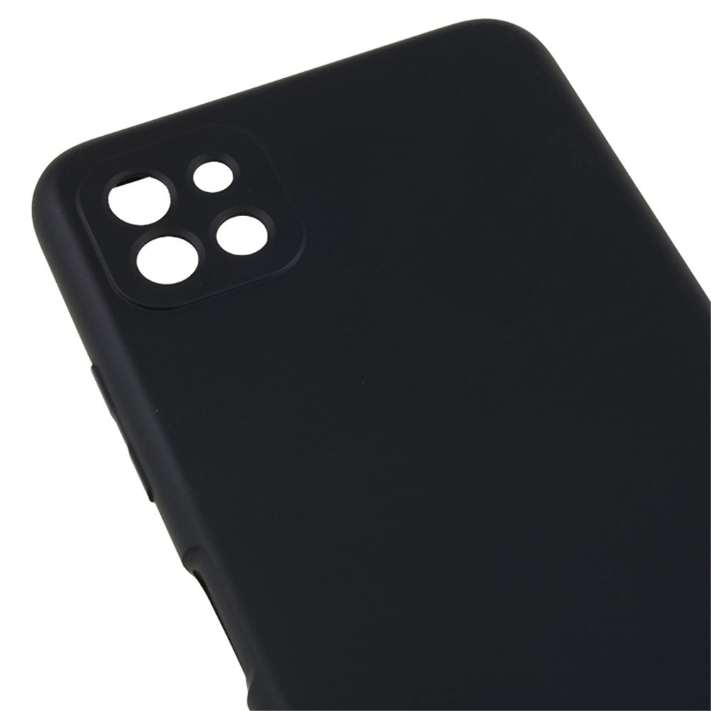 Galaxy A22 5G Gummierte Hülle – Mit Faserfutter & Anti-Kratz-Abdeckung