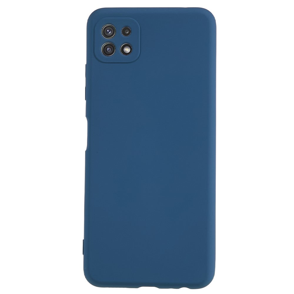 Galaxy A22 5G Gummierte Hülle – Mit Faserfutter & Anti-Kratz-Abdeckung