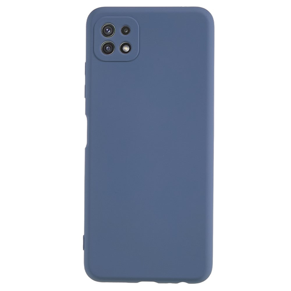 Galaxy A22 5G Gummierte Hülle – Mit Faserfutter & Anti-Kratz-Abdeckung
