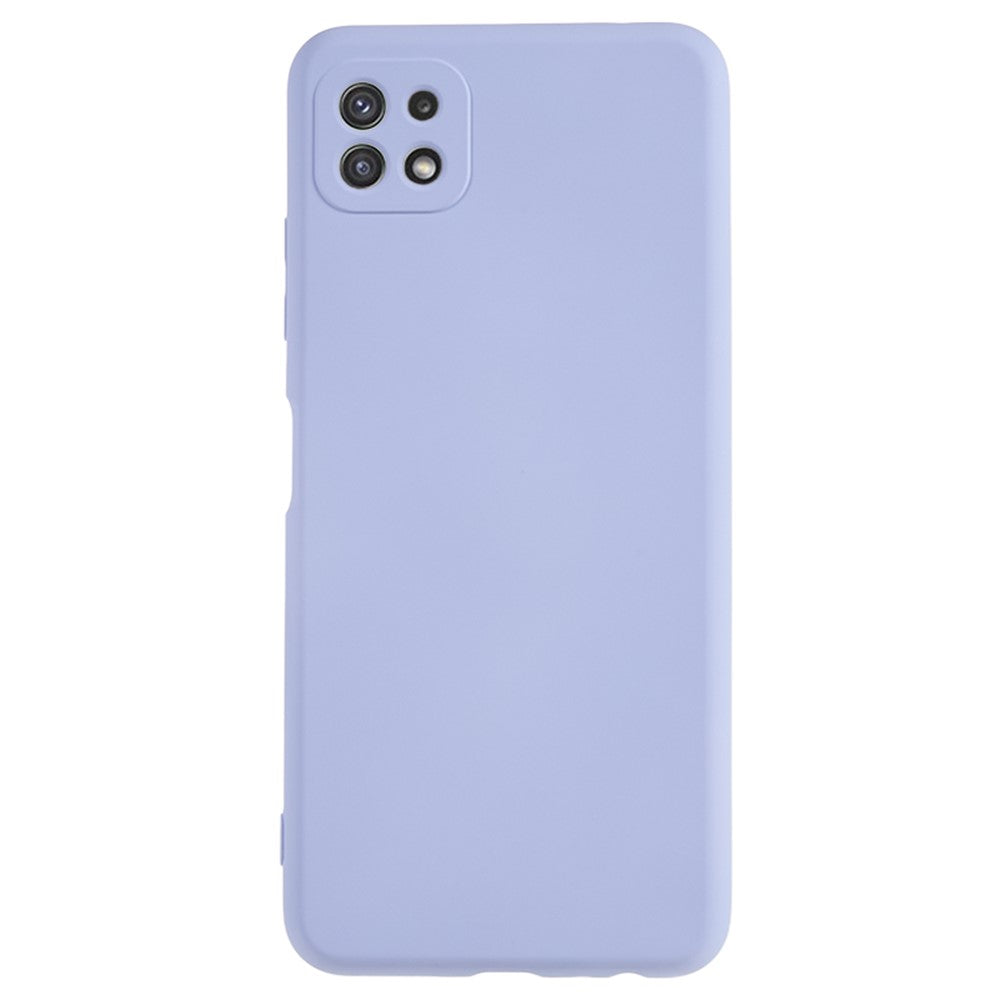 Galaxy A22 5G Gummierte Hülle – Mit Faserfutter & Anti-Kratz-Abdeckung