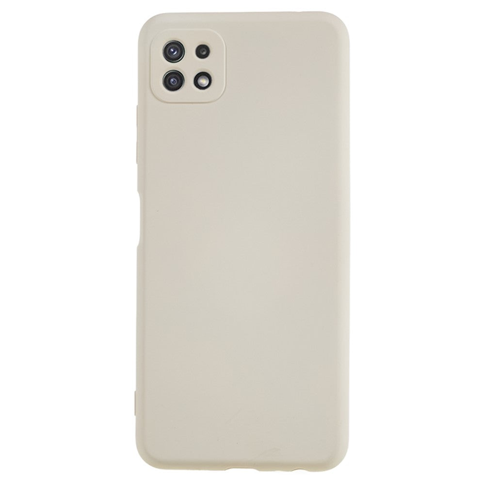 Galaxy A22 5G Gummierte Hülle – Mit Faserfutter & Anti-Kratz-Abdeckung