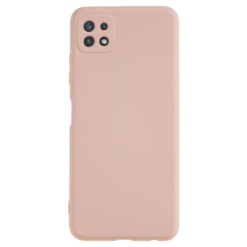 Galaxy A22 5G Gummierte Hülle – Mit Faserfutter & Anti-Kratz-Abdeckung