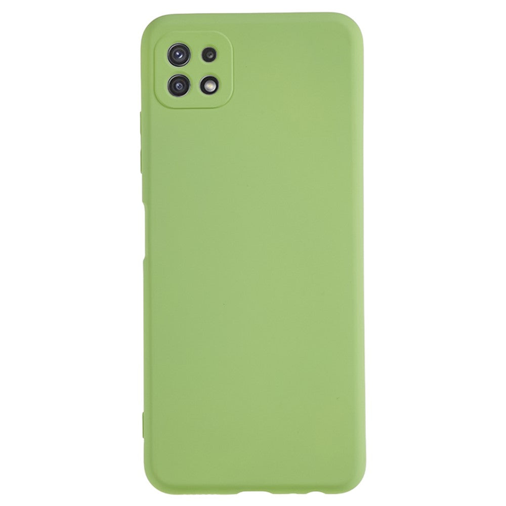 Galaxy A22 5G Gummierte Hülle – Mit Faserfutter & Anti-Kratz-Abdeckung