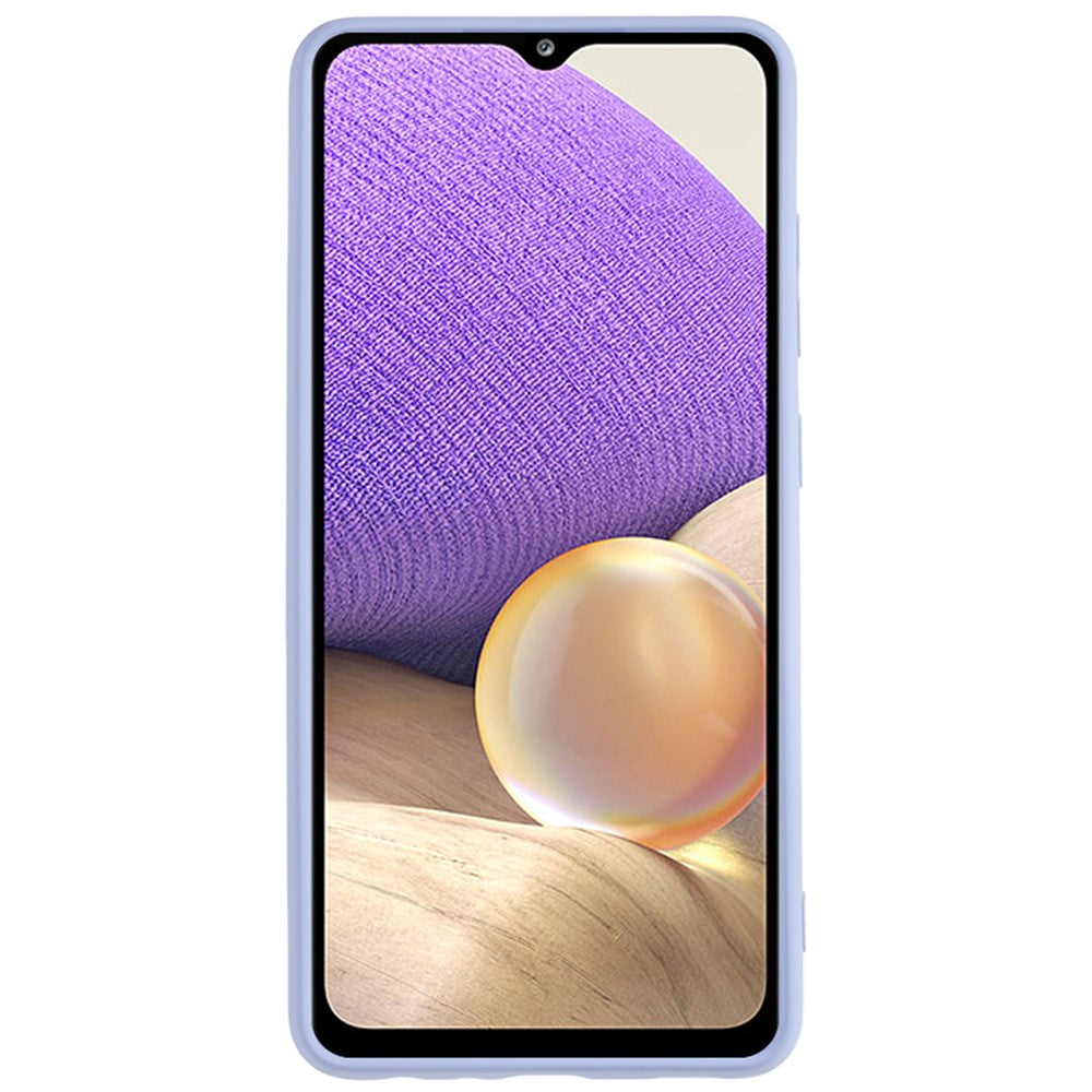 Galaxy A32 5G / M32 5G Gummierte Hülle – Mit Faserfutter & Anti-Kratz-Abdeckung