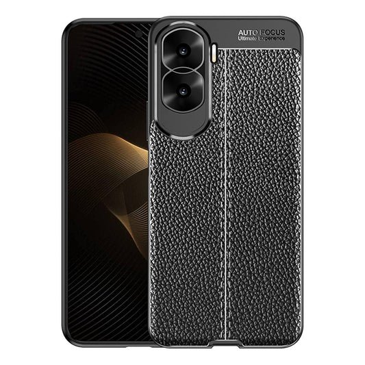 Honor X50i 5G / Honor 90 Lite 5G Handyhülle – 90 Lite 5G Staubdichte TPU-, stoßfeste , Litschi-Textur