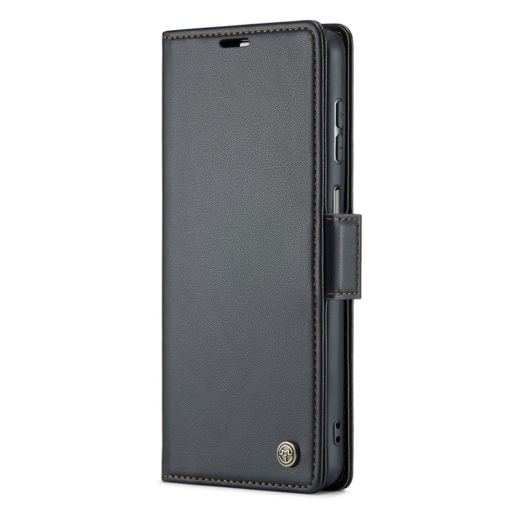 Galaxy A23 4G/5G Glänzende Wallet-Hülle – RFID-Schutz & Ständer