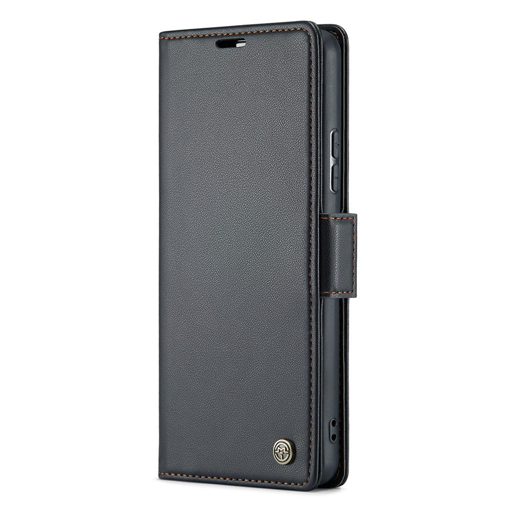 Galaxy A34 5G Glänzende Wallet-Hülle – RFID-Schutz & Ständer