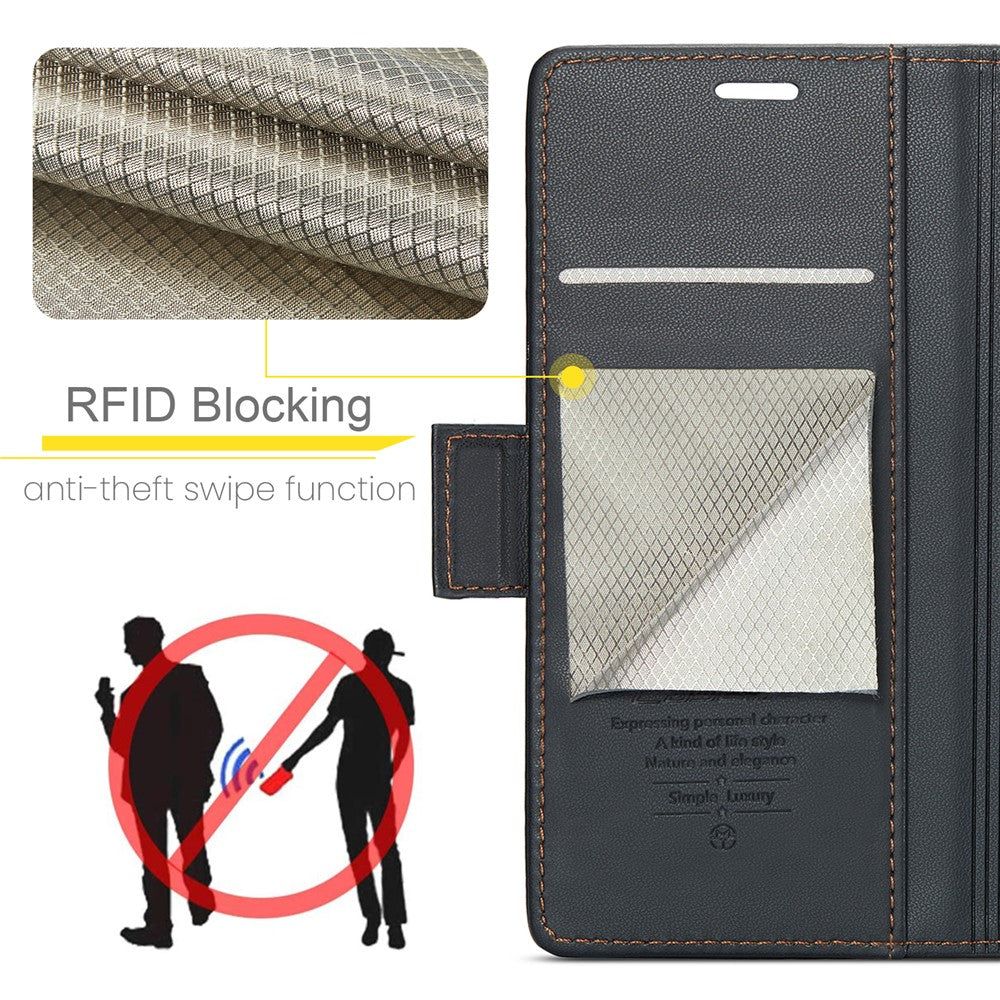 iPhone 13 mini Glänzende Wallet-Hülle – RFID-Schutz & Ständer