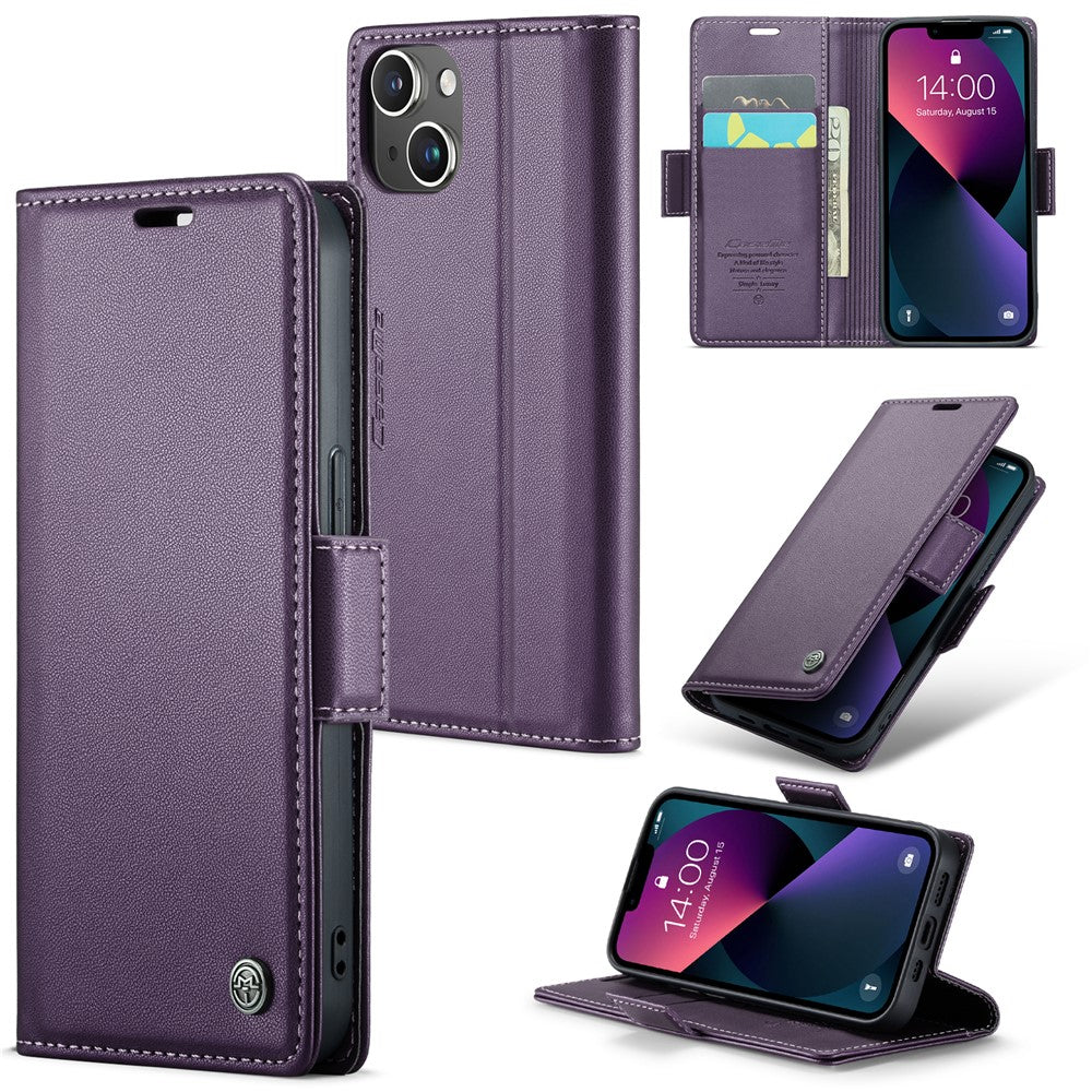 iPhone 13 mini Glänzende Wallet-Hülle – RFID-Schutz & Ständer