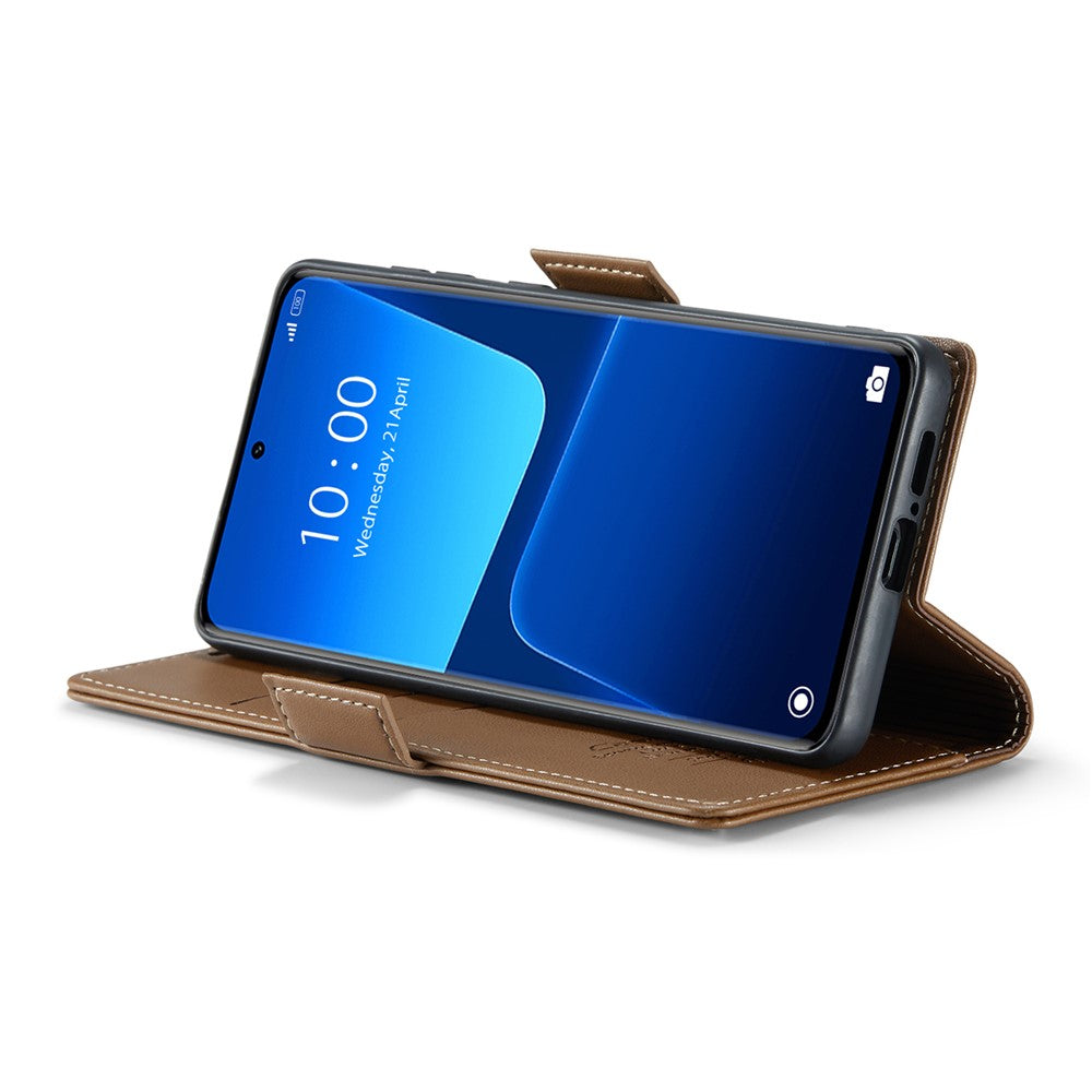 For Xiaomi 13 Pro 5G Leather Case CASEME 023 RFID Blocking 3 Card Slot Mobile Cover