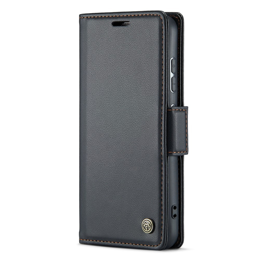 Galaxy S23 Glänzende Wallet-Hülle – RFID-Schutz & Ständer