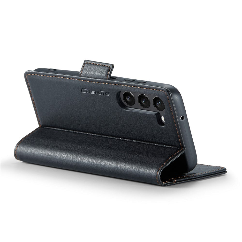 Galaxy S23 Glänzende Wallet-Hülle – RFID-Schutz & Ständer