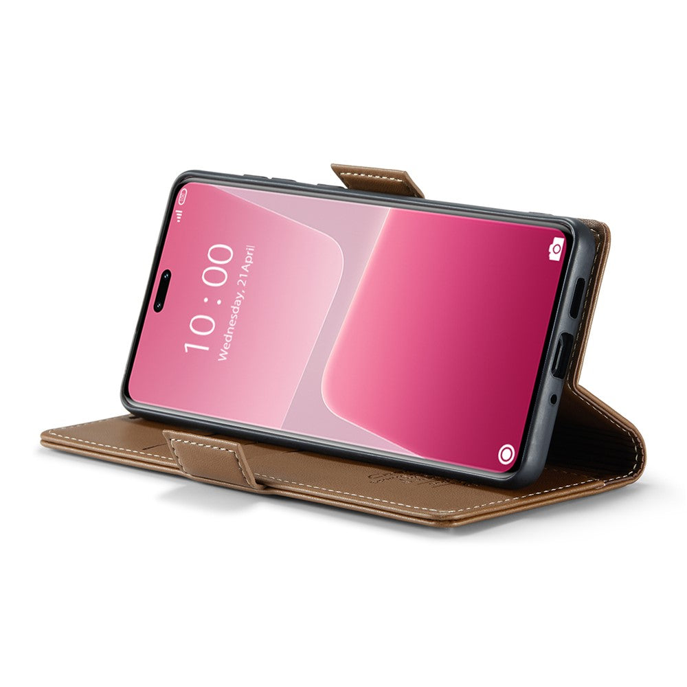 For Xiaomi 13 Lite / Civi 2 5G Leather Case CASEME 023 RFID Blocking 3 Card Slot Mobile Cover