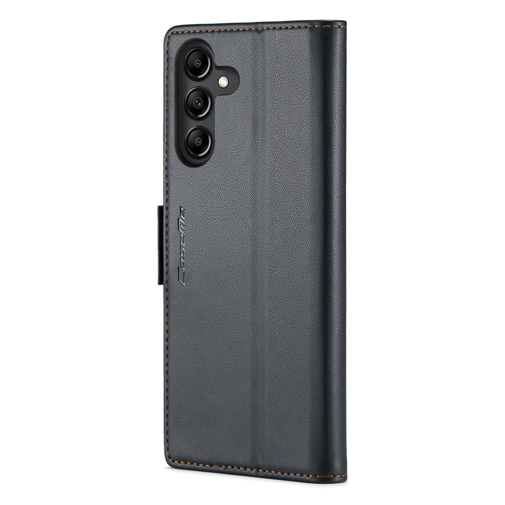 Galaxy A14 5G/4G Glänzende Wallet-Hülle – RFID-Schutz & Ständer