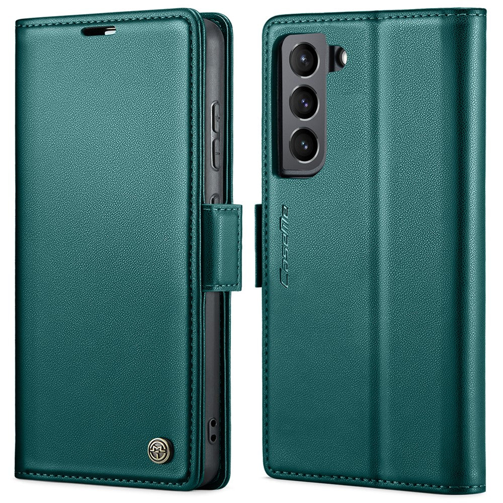 Galaxy S22 5G Glänzende Wallet-Hülle – RFID-Schutz & Ständer