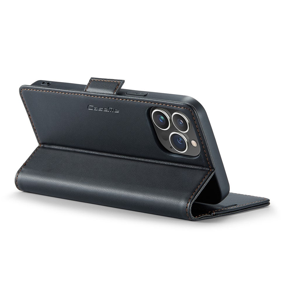 iPhone 14 Pro Max Glänzende Wallet-Hülle – RFID-Schutz & Ständer