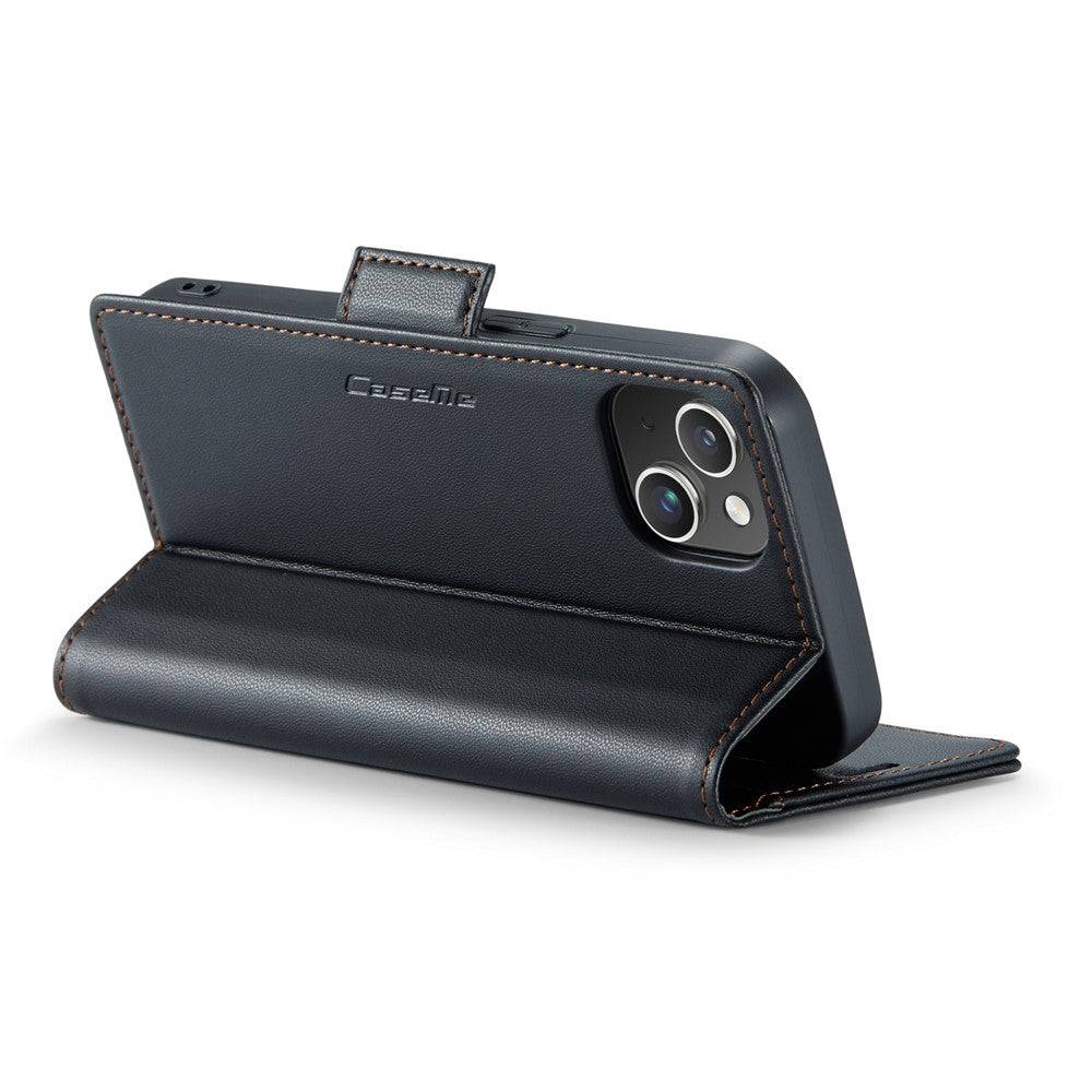 iPhone 14 Glänzende Wallet-Hülle – RFID-Schutz & Ständer