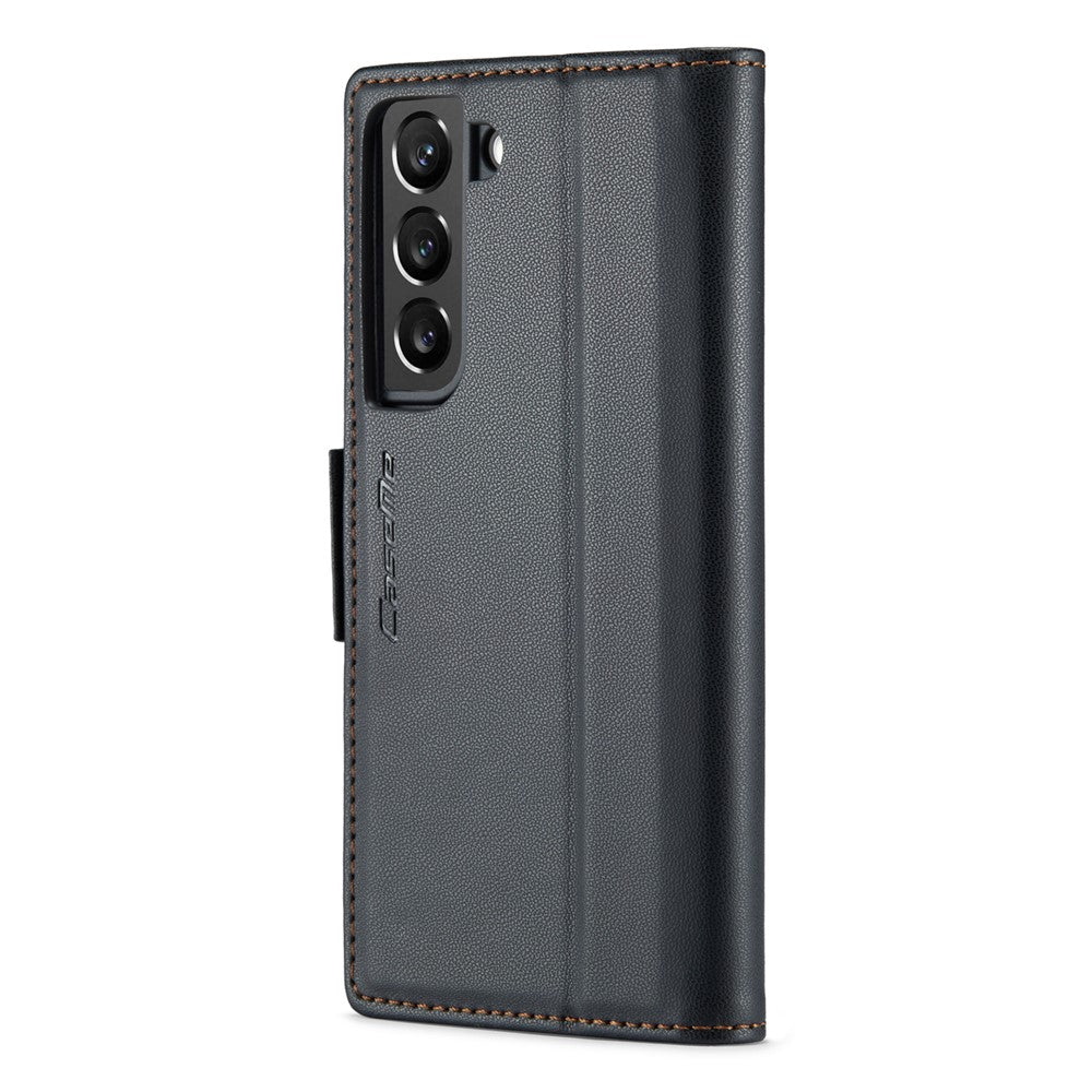 Galaxy S22 Plus 5G Glänzende Wallet-Hülle – RFID-Schutz & Ständer