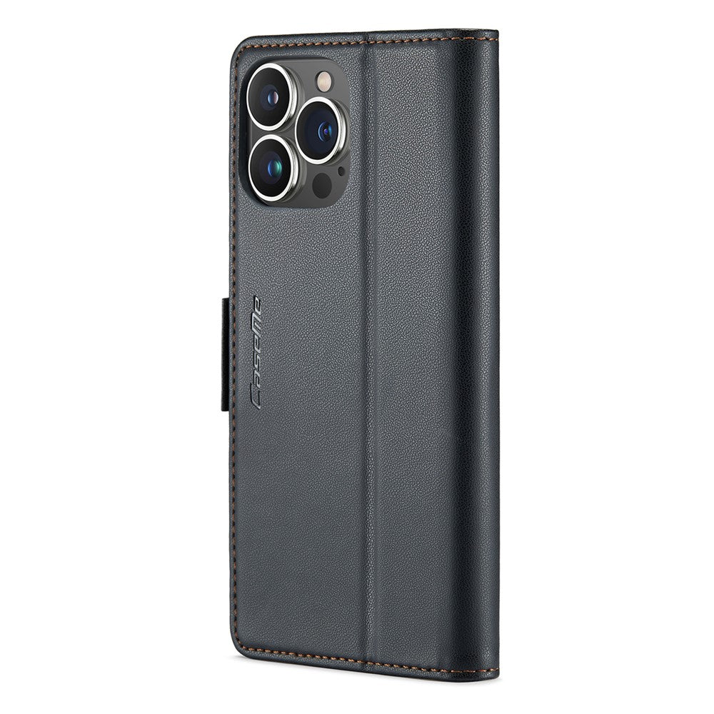 iPhone 14 Pro Glänzende Wallet-Hülle – RFID-Schutz & Ständer