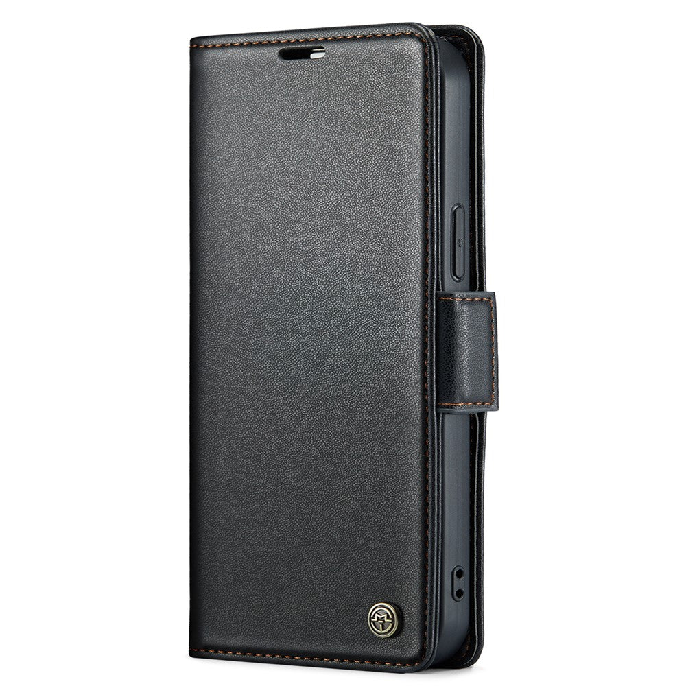iPhone 12 / 12 Pro Glänzende Wallet-Hülle – RFID-Schutz & Ständer